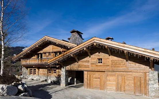 chalet de luxe à Megève rénové par Perdrix Electricité